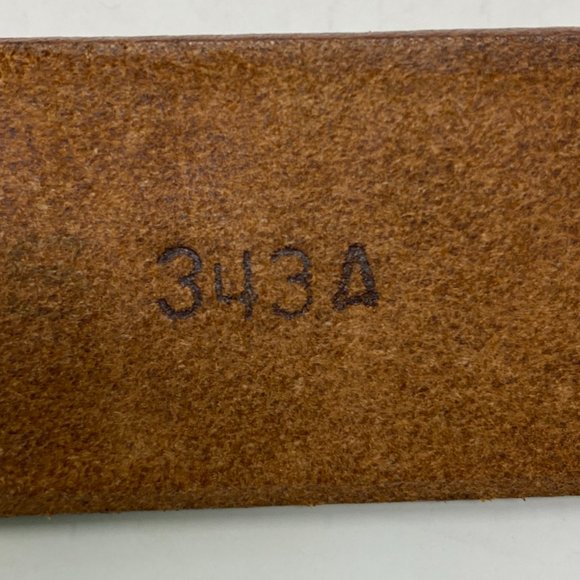 Justin Womens Ladies Top Grain Cowhide Brown Leather Belt 343A - Picture 11 of 15